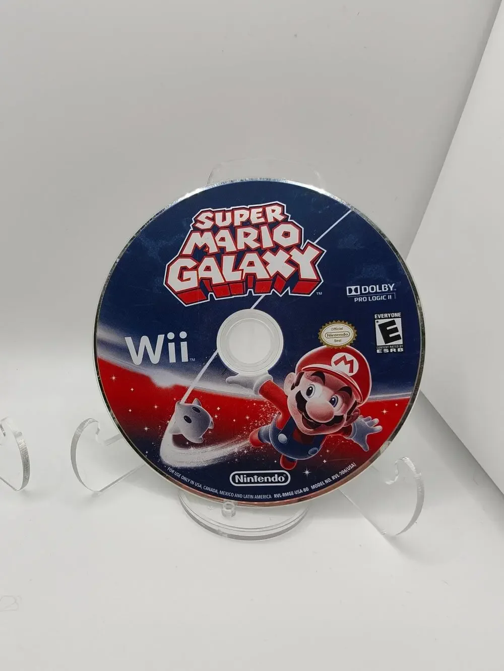 Super Mario Galaxy (Nintendo Wii) Disc Only Tested